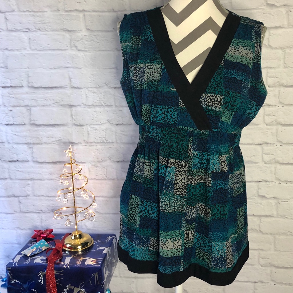 Formal Patterned Blouse